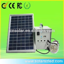 Mini Sistema de generador de energía solar de casa de alta eficiencia kit de iluminación de casa solar